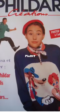 Phildar Creations No.253 Junior Hiver 1996 - French