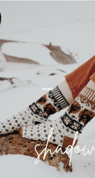Shadow Socks by Weichien Chan - Saskie & Co (formerly The Petite Knitter)