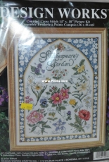 Design Works Crafts - 9889 Shakespeares Gardens - Joan Elliott