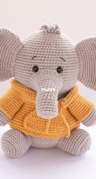 Gatofio Atelie - Mariana Chaves - Tinho the elephant - Tinho o elefante - Portuguese