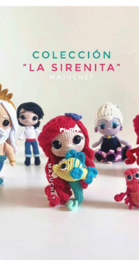 Majuchet - Yhialina Navarro - Little Mermaid Collection - La Sirenita Colección - Spanish