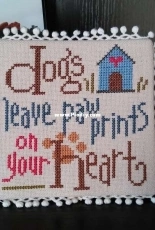 Dogs Leave Pawprints - Lizzie Kate
