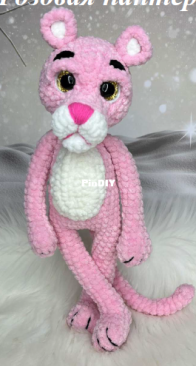 Mazurenko_toys - Evgenia Mazurenko - Евгения Мазуренко - Розовая пантера Pink Panther - Russian