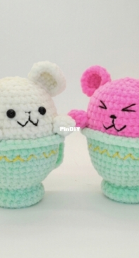 Yumaland - Magic Dolls by Yulia - Yulia Maksimova - Bear in a Cup