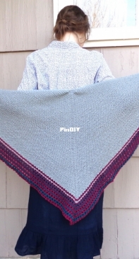 Joylin Shawl by Emily Johannes-Free