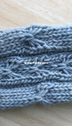 Lamppost Cowl by knitandshout-Spanish-Free