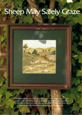 Sheep May Safely Graze by Marie Barber from Just Cross Stitch July - August 2003 XSD