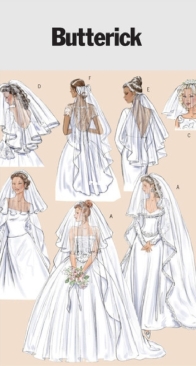 Butterick - B4487 - Misses Veil
