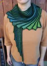 Tiffany Shawl by Simone Eich/Wollwerk