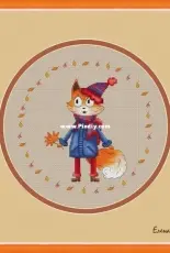 Autumn Fox by Elena Pavlova