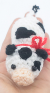 Stringy Ding Ding - Olive - Mini Scrap Cow - Free