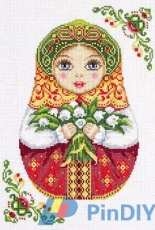 Panna NM 1839 - Spring Russian Matryoshka