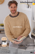 Schachenmayr-by Schachenmayr Designteam-S9938-Mans Pullover-Free.