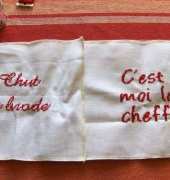 carré pour un plaid