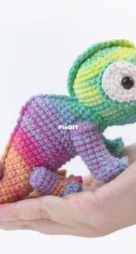 Duende de Los Hilos - Silvia Deguer - Chameleon - Camaleón - Spanish
