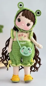 Cute Pattern By Ya - Crochet Friends Toys - Elena Bondarenko - Doll KLava