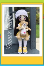Tannias Craft - Tannia Mejia - Gigi and Teddy Bear - Portuguese - Translated