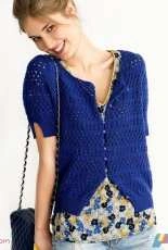 Detente Summer Cardigan by Yarnplaza -free