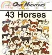 Jeanette Crews Designs One Nighters 458 - 43 Horses