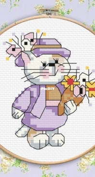 Cat In A Hat - Lady Cat by Durene Jones - Free