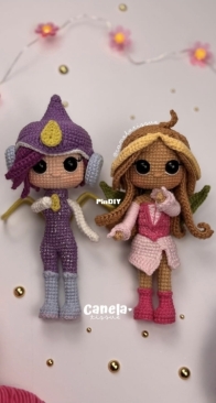 Canela Tissue - Tecna Winx - Floral Winx - Spanish