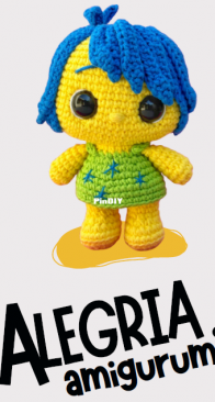 Caco Amigurumi - Juliana Sanches - Joy - English - Translated