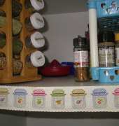 Border for the kitchen´s cupboard - Cenefa armario de cocina