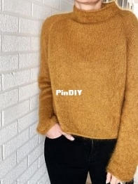 Mohair Gallant Sweater  by Sabina Harnage - Caidree