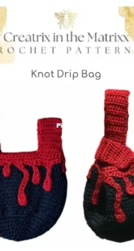 Creatrix in the matrixx - Goldie - Knot Drip Bag - Free
