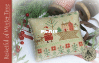With Thy Needle and Thread WTNT CS244 Basketful of Winter Time
