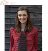 Three Colours Scarf by Sarah Cox-Free