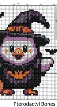 Pterodactyl Bones - Halloween Penguin PCS + XSD