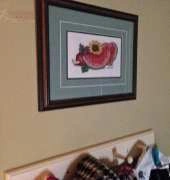 Watermelon, Fruit With Sunflower