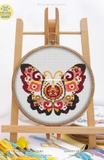 Awesome Pattern Studio C556 - Mandala Butterfly