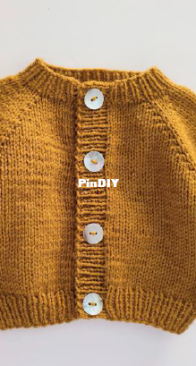 Calendula Baby Cardigan 0-24 months by Agasalhos e Bugalho