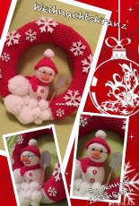 Jennys IdeenReich - Jenny Dammann - Christmas Door Wreath - German - Free