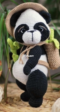 Toys Metlina Elena / Mari Shka My Toys - Elena Metlina / Marina Mikhalka - Panda Wanderer - Oso Panda - Spanish - Translated