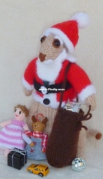 Meerkat Santa Claus