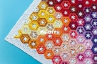 Haak Maar Raak - Kirsten Ballering -  Little Lily Baby Blanket - Free