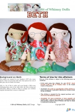 A Bit of Whimsy Dolls-Beth