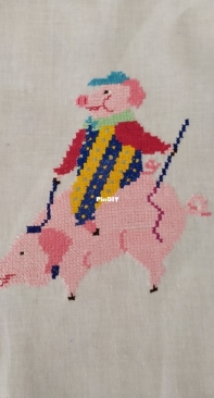 Cross stitch wall hanging 2