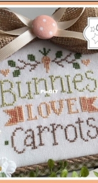 Cherry Hill Stitchery - Bunnies Love Carrots