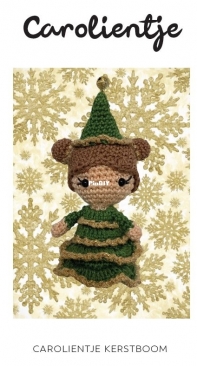 Caros Atelier - Caroline Lucke - Carolientje Christmas CAL 2020 - Christmas tree - Kerstboom - Dutch