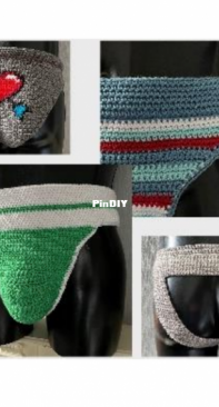Seyhall Crochet Design - Richard Seymour - 1001 DK Weight Briefs