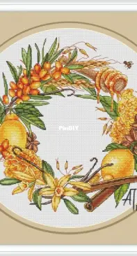 Vitamin Wreath by Anna Petunova