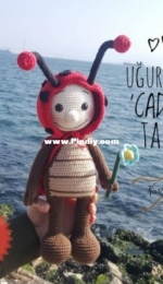 Örgü Modelleri - Narin Tankuş - Ladybug Cadella - Uğur Böceği Cadella - Turkish - Free