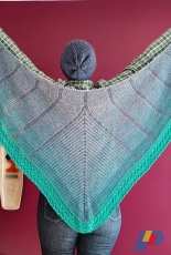 Gokstad Shawl by Julie Dubreux - Julie Knits In Paris