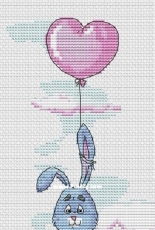 Glert Stitch - Flying Rabbit by Valentina Svetlova - Free