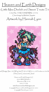 HAED - HAEHANDMINI 214756 - Mini Little Miss Deelish and Sweet Treats Trixie by Hannah Lynn