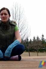 Take Root Fingerless Gloves by Brittany Wilson Free